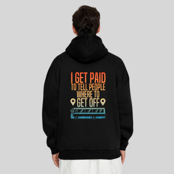 Best Bus Driver Art For Men Women Transit Driving Bus Driver Hoodie - Image 4