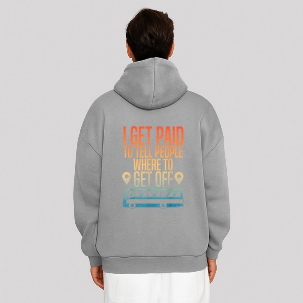Best Bus Driver Art For Men Women Transit Driving Bus Driver Hoodie - Image 6
