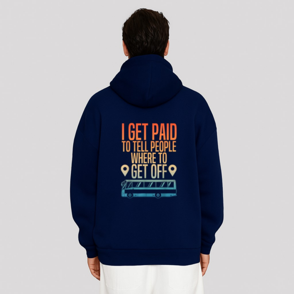 Best Bus Driver Art For Men Women Transit Driving Bus Driver Hoodie - Image 8
