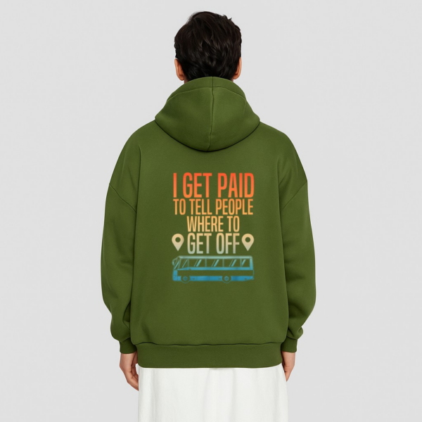 Best Bus Driver Art For Men Women Transit Driving Bus Driver Hoodie - Image 10