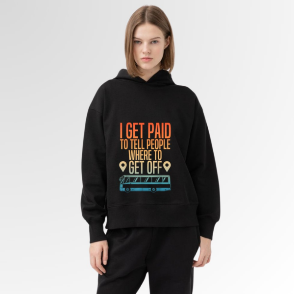 Best Bus Driver Art For Men Women Transit Driving Bus Driver Hoodie - Image 5
