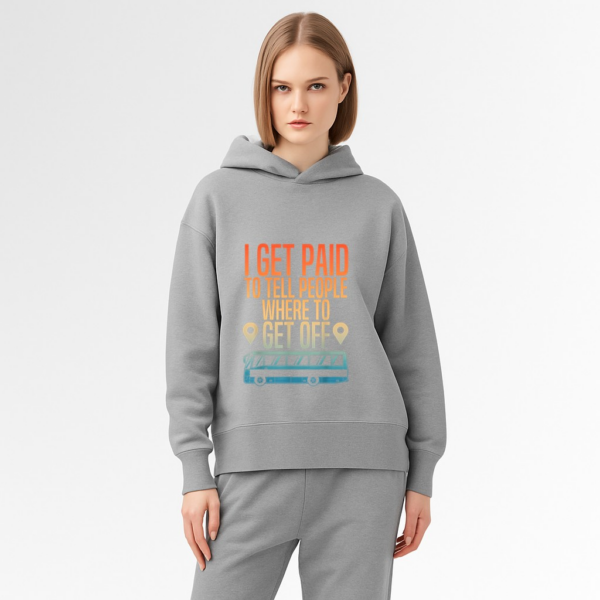 Best Bus Driver Art For Men Women Transit Driving Bus Driver Hoodie - Image 7