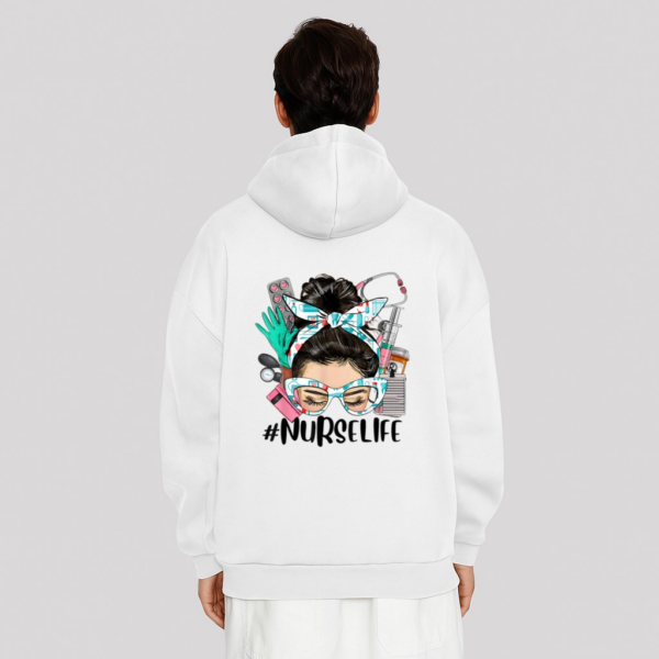 Funny Nurse Life Nursing School Nurse Appreciation Nurse Day Hoodie - Image 2