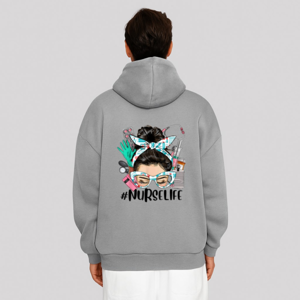 Funny Nurse Life Nursing School Nurse Appreciation Nurse Day Hoodie - Image 6