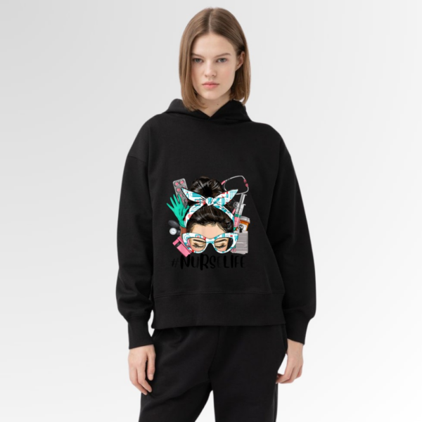 Funny Nurse Life Nursing School Nurse Appreciation Nurse Day Hoodie - Image 5