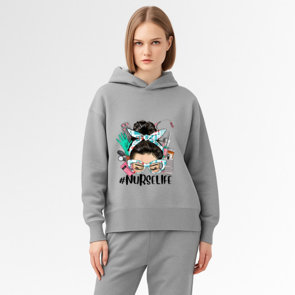 Funny Nurse Life Nursing School Nurse Appreciation Nurse Day Hoodie - Image 7