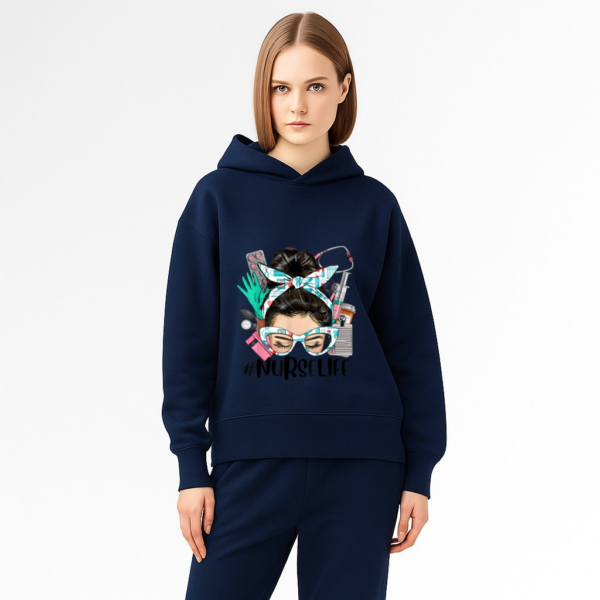 Funny Nurse Life Nursing School Nurse Appreciation Nurse Day Hoodie - Image 9
